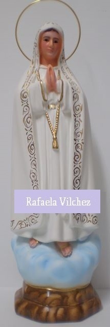 Figura Virgen de Fatima, 25cm