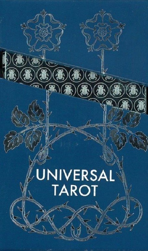 Universal Tarot Azul. Libro mas cartas