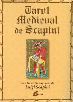 Tarot Medieval de Scapini Libro mas Cartas