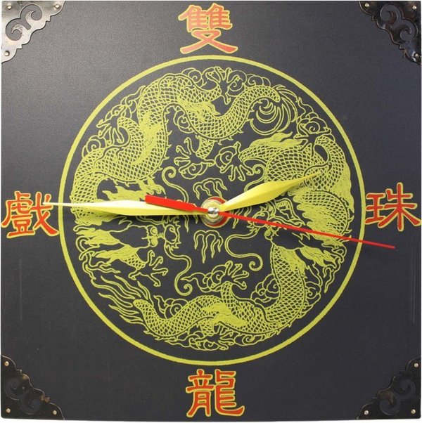 Reloj de Feng-Shui Tiempo Feliz