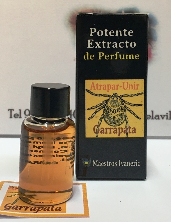 Extracto de Perfume Garrapata. Atrapar y Unir. Con Instrucciones