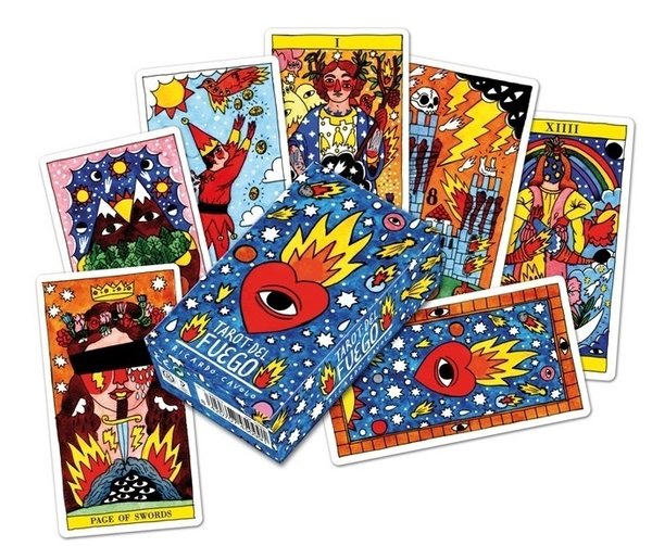 Tarot del Fuego. 78 cartas a todo color (Español)