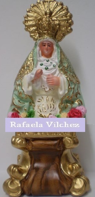 Virgen Macarena. 25cm