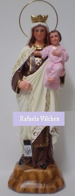 Imagen Virgen del Carmen. 15cm