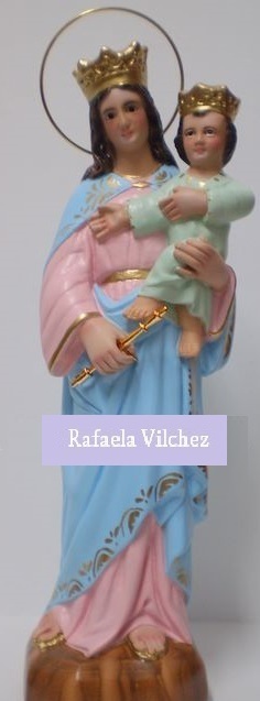 Imagen Virgen Maria Auxiliadora. 25cm