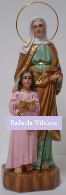 Imagen de Santa Ana con la Virgen. 25cm
