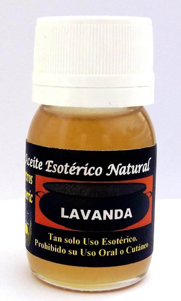Aceite Esotérico Natural Lavanda. Atrae Dinero