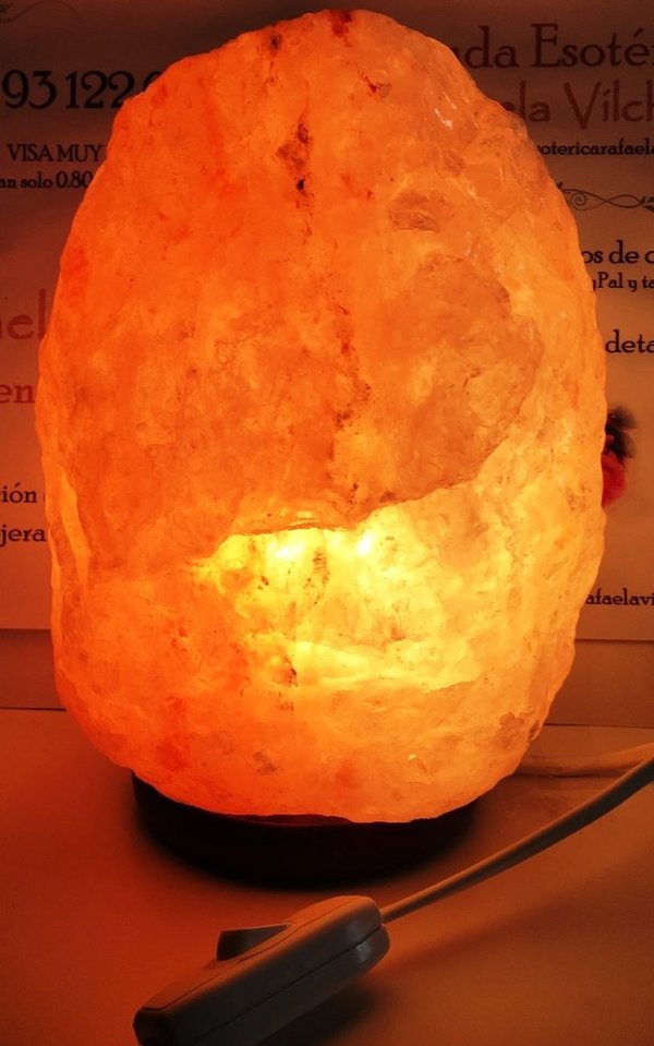 Lámpara Sal del Himalaya Natural de 2 a 4 kilos