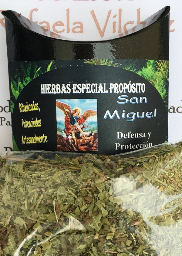Hierbas Mágicas de Propósito Miguel Arcángel. Defensa y Protección