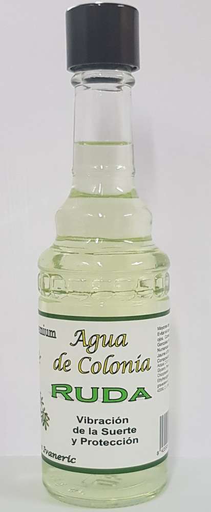 Agua de Ruda Maestros Ivaneric, Suerte y Protección, en botella cristal 187ml.