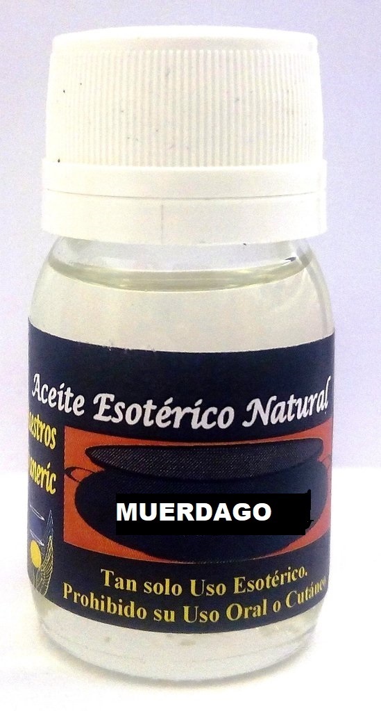 Aceite Esotérico Natural Muerdago, Crear bien estar