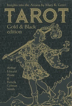 Libro más cartas Tarot Gold Black edition